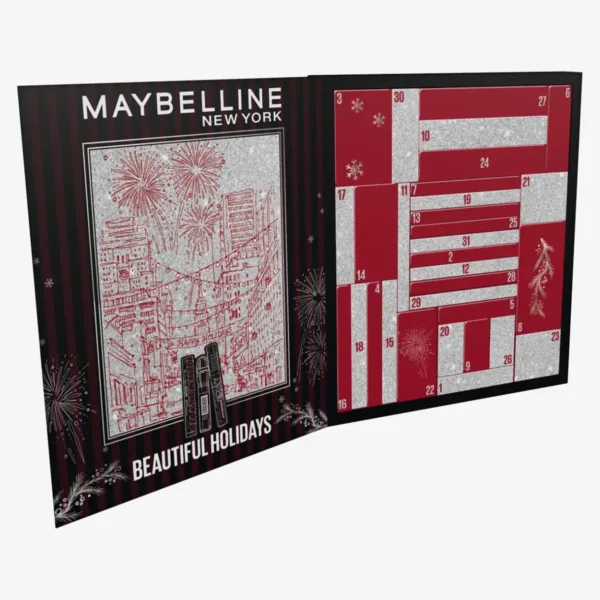 Maybelline New York kosmetikos advento kalendorius – 31 langelis