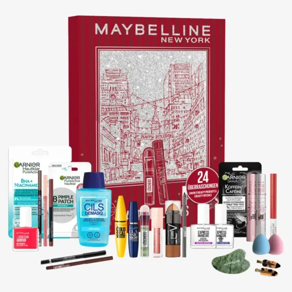 Maybelline New York kosmetikos advento kalendorius – 24 langeliai