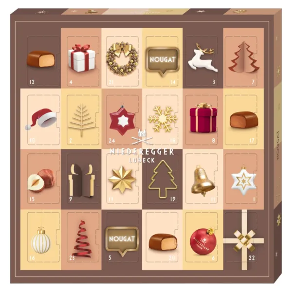 Niederegger nougat advent calendar