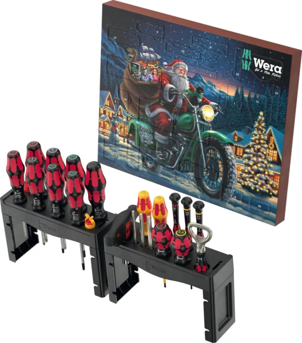 Wera advent calendar 2025 - 28 pieces