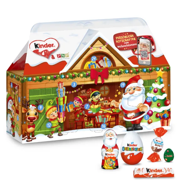 Kinder Mix 3D house advent calendar