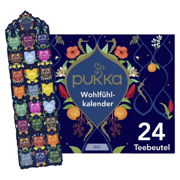 Pukka organic tea advent calendar