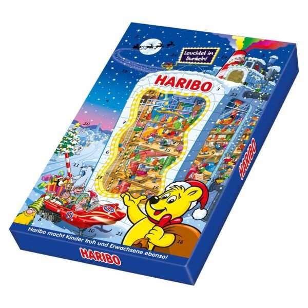 Haribo gummy candy advent calendar