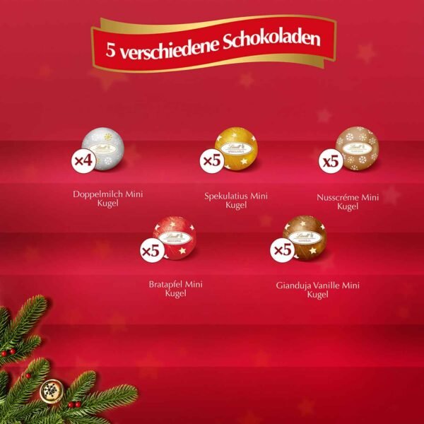 Lindt stalinis advento kalendorius – Kalėdų mugė