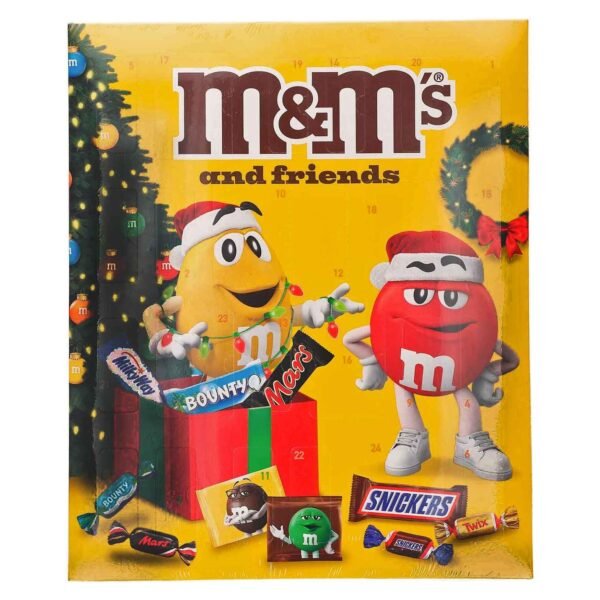 M&M'S candy advent calendar - M&M'S & Friends