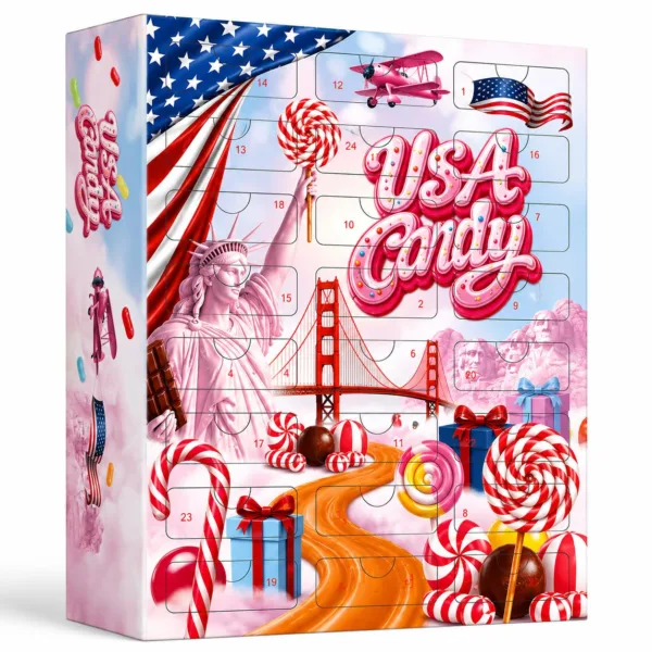 BOXILAND American Candy Advent Calendar