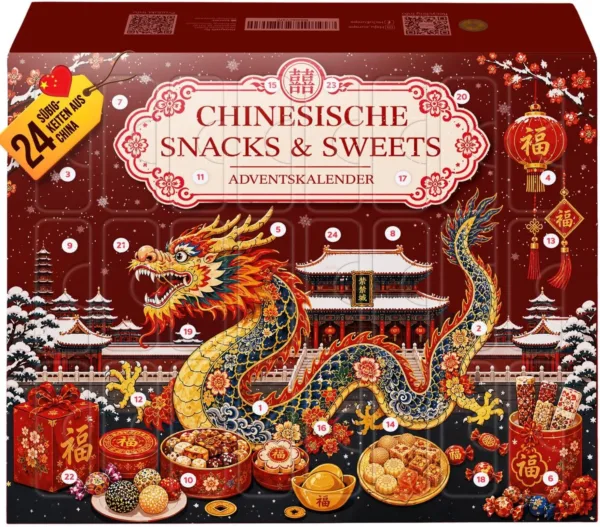 He-Ju Chinese snacks and sweets advent calendar